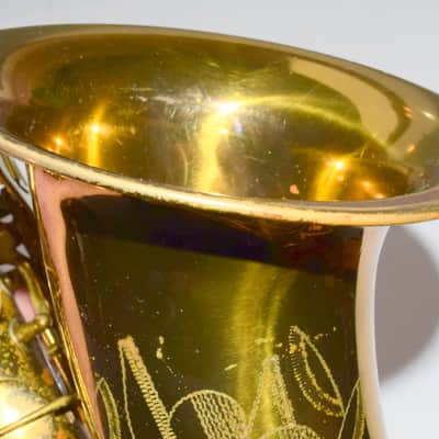 Conn 10M Tenor Saxophone Lady on the Bell 1940 Original Lacquer image 13