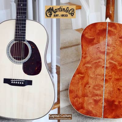 Martin Custom DS-12 Fret 2016 Alpine, Bubinga, PA Neck Profile, As New image 2