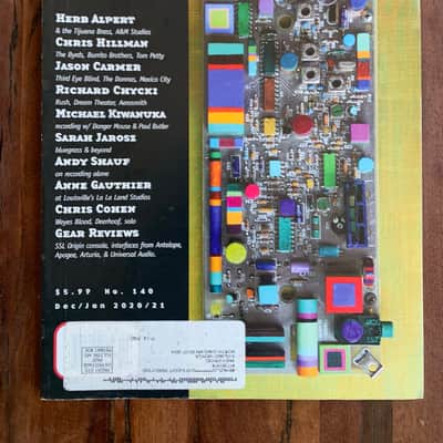 Tape Op Magazine 5 Back Issues 2020 #136, 137, 138, 139, 140 image 4