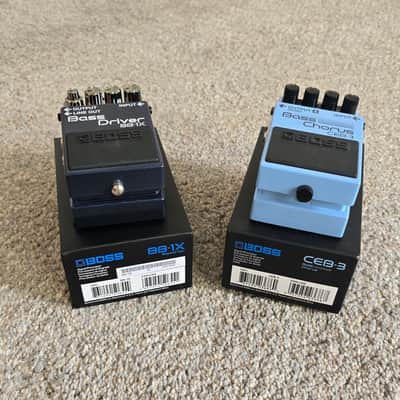 Boss CEB-3 Bass Chorus & BB-1X Bass Driver - BUNDLE Great Condition! image 2