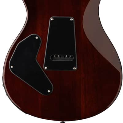 PRS SE Custom 24 Semi-Hollow Piezo 2025 - Present - Orange Tiger Smokeburst image 3