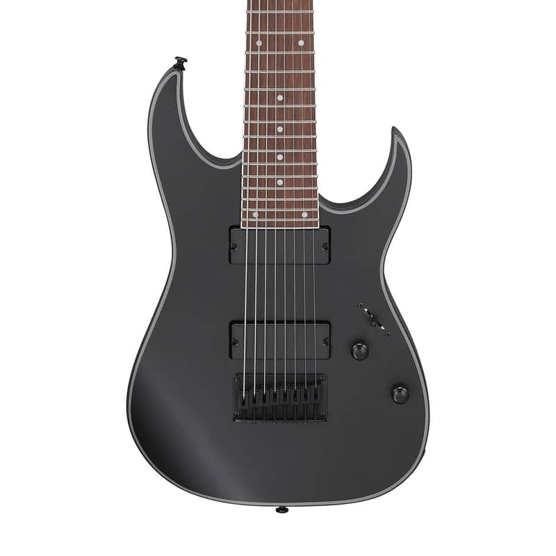 2025 Ibanez RG8EX-BKF Black Flat