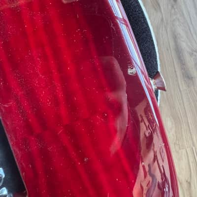 Fender Stratocaster 1994 - Foto Flame Red maple top image 8