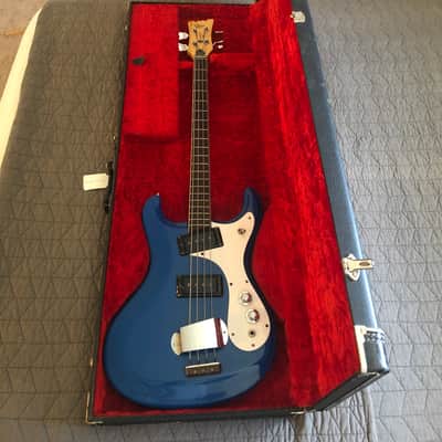 Mosrite The Ventures 1966 Pacific Blue image 8