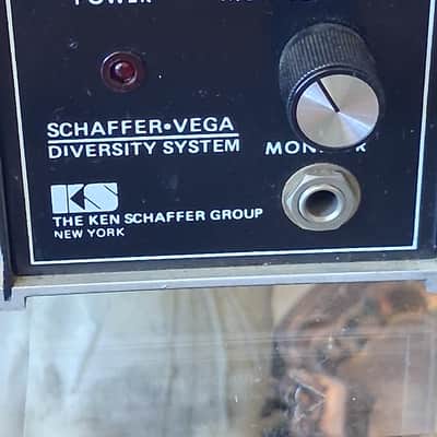 Shaeffer -Vega Diversity system wireless receiver 63EX 1975 - Black image 4