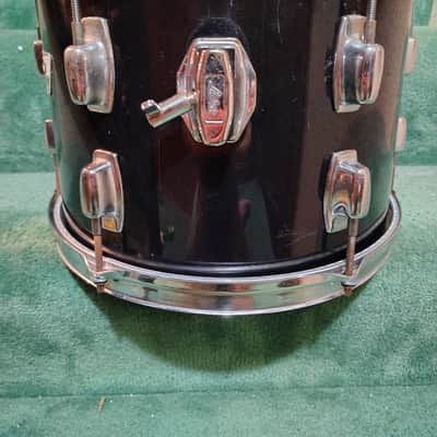 Ludwig Rockers 13"((diameter)x9" (depth) Tom 1980's - Black Wrap image 2