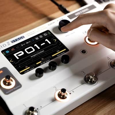 HOTONE Multi-Effects Pedal Processor Touch Screen Guitar Bass Amp Modeling IR Cabinets Simulation Dual Effect Chains with FX Loop MIDI I/O Stereo OTG USB Audio Interface Ampero II Stage image 9