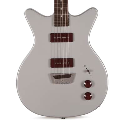Danelectro Dan O. Mano Electric Guitar Silver image 2