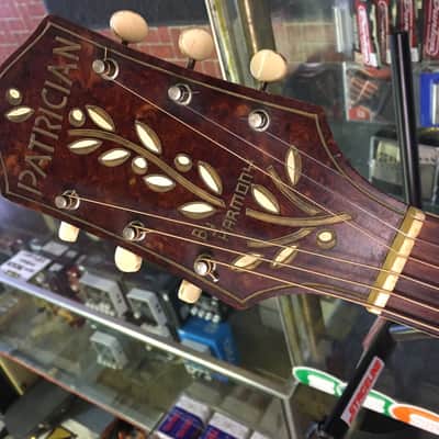 1950s Harmony H1415 Patrician Archtop Acoustic Guitar image 5