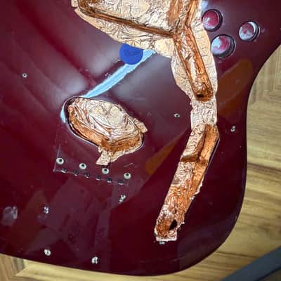 Fender Telecaster Body 2003 Midnight Wine Transparent image 7