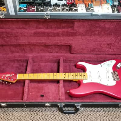 2026 Neville Guitars S-Style Custom Shop #615 in Matte Dakota Red, Excellent Condition with Hard Case! image 3