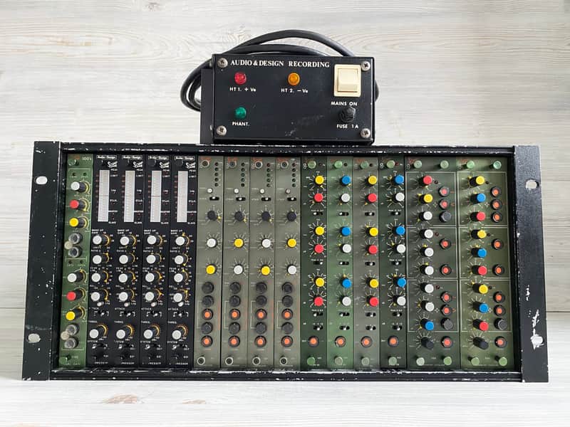 1979 Audio Design Recording Scamp Vintage Rack Loaded w/Scamp S01 S03 S04 S31 S100 Modules image 1