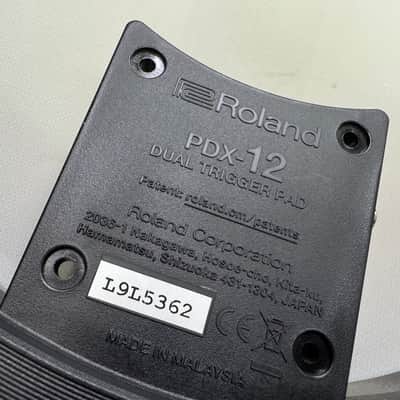Roland PDX-12 Dual Trigger 12 inch Mesh Head V-Drum Pad - TD-17 - L9L5362 image 6