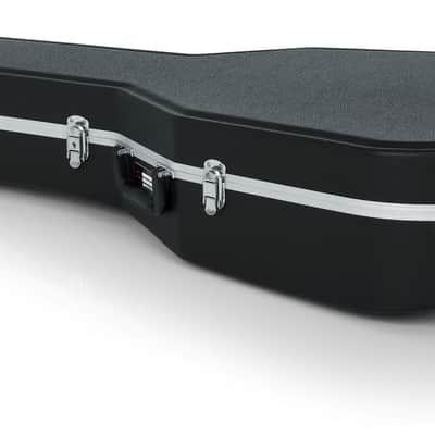 Gator Cases Deluxe ABS Molded Case for Acoustic Guitars; Fits Ovation Style Deep Contour Acoustic Guitars (GC-DEEP BOWL) image 2