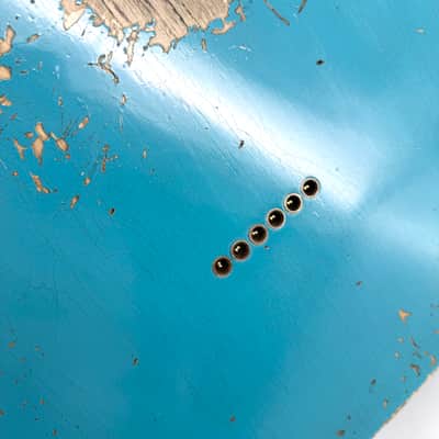 2021 Fender Custom Shop ’52 Heavy Relic Telecaster – Taos Turquoise image 15