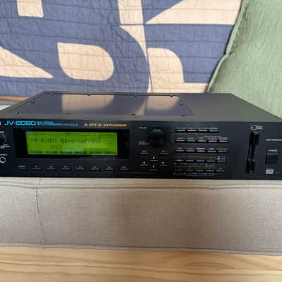 Roland JV-2080 64-Voice Synthesizer Module 1997 - 2000 - Black