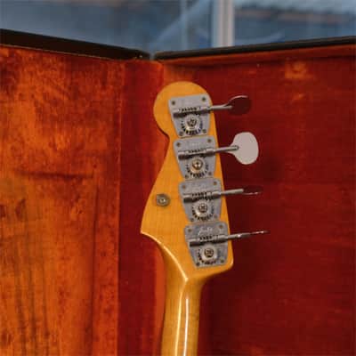 1966 Fender Jazz Bass Sunburst | Vintage Fender Bass image 10