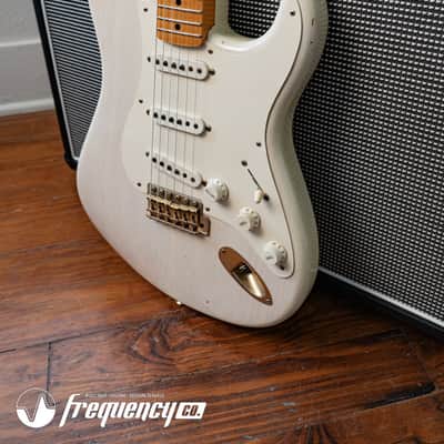 Fender Custom Shop Limited Edition 1956 Stratocaster in White Blonde with a AA Flamed Maple Neck - 2011 image 14