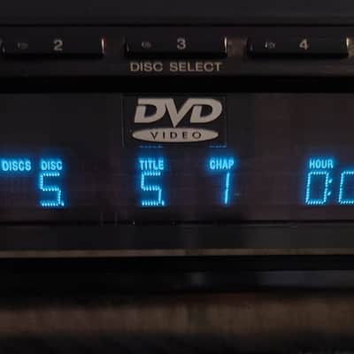 Sony Sony DVP-C660 5-disc carousel DVD and CD changer 90s  - Black image 3