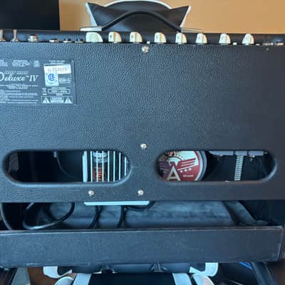 Fender Hot Rod Deluxe IV 3-Channel 40-Watt 1x12" Guitar Combo 2018 - Present - Black image 5