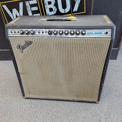 Used Fender Super Reverb 2-Channel 40-Watt 4x10" Guitar Combo 1970 - 1977 - Silverface image 1