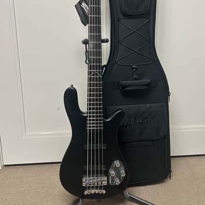 Warwick Rockbass Artist Line Robert Trujillo 5 String Bass Guitar - Black image 1