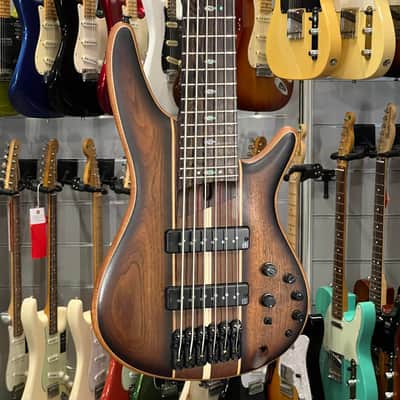 Ibanez Sr1356 B Premium Bass Dual Mocha Burst Flat image 1