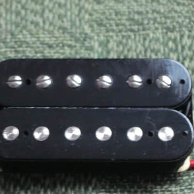 ONE used (less than light average wear) Epiphone BHC 57(CH)G Black Humbucker, 8.7k, Alnico V (+ screws & springs) for DOT: can go in Neck or Bridge position / for LP: Neck position / for SG Neck position (from 2010s) image 11