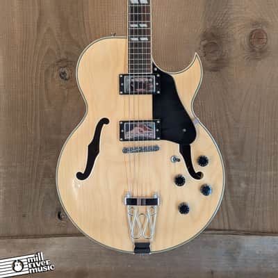 Glenn Burton Archtop Guitar, Natural - Used