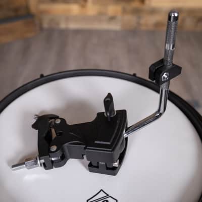 SJC Drums PFK322FBGGW Pathfinder 3pc Kit (8x12,14x16,18x22) - Galaxy Grey, Black HW image 8
