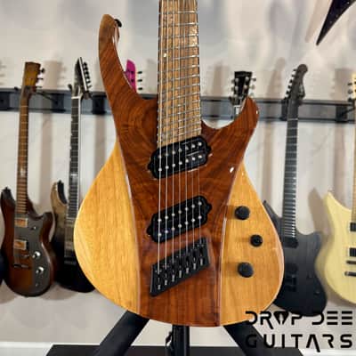 Ormsby Custom Shop Futura 7 Multiscale 7-String Electric Guitar w/ Bag-Walnut image 1