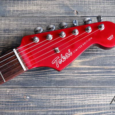 Tokai TST36H Limited Edition Stratocaster 1985 Red image 7