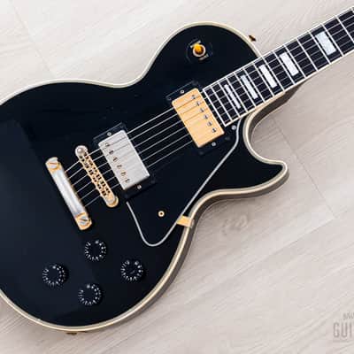 2001 Gibson Les Paul Custom Black Beauty w/ Case, Lightweight image 1