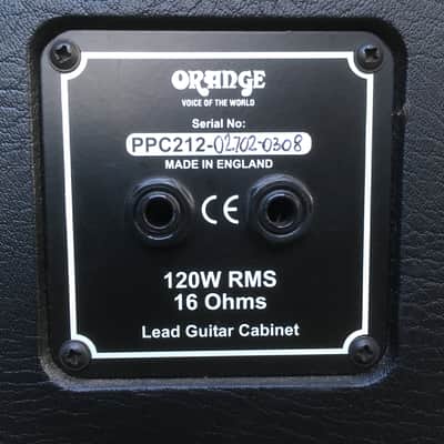Orange PPC212 - 2008 - Black (incl. case) image 3
