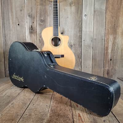 Larrivee OMV-03 2004 Mahogany W/ stock pickup system & hard case- Natural image 24