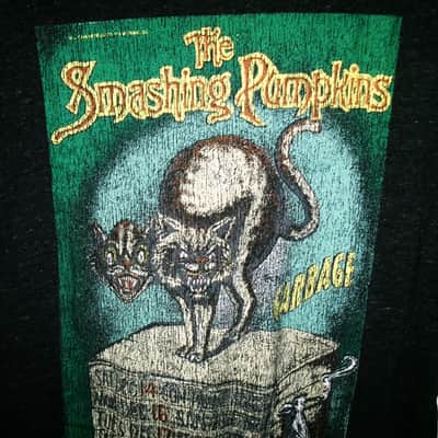 smashing pumpkins garbage tour M woman tee - 1979 thirty three indie rock billy crogan chicago image 1