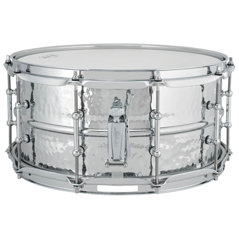 Ludwig LM402KT Supraphonic 6.5x14 Hammered Shell, Tube Lugs Snare Drum image 1