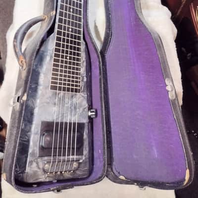 Unknown Lap steel 40s-50s - Gray pearloid image 10