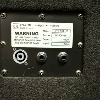Markbass STD 151 HF - 1x15” 400 Watt 8 ohm Speaker Cabinet image 2
