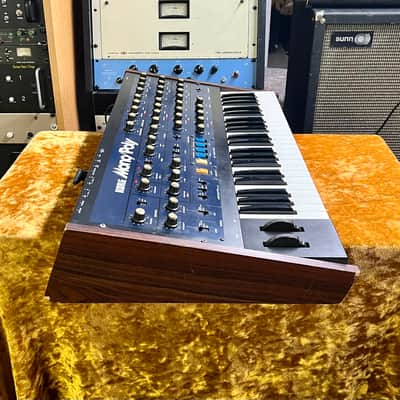 Korg Mono/Poly MP-4 1981 Blue original vintage analog synthesizer poly-synth AK image 4