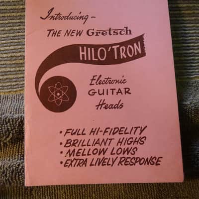 Gretsch Guarantee papers 6117 1967 image 5