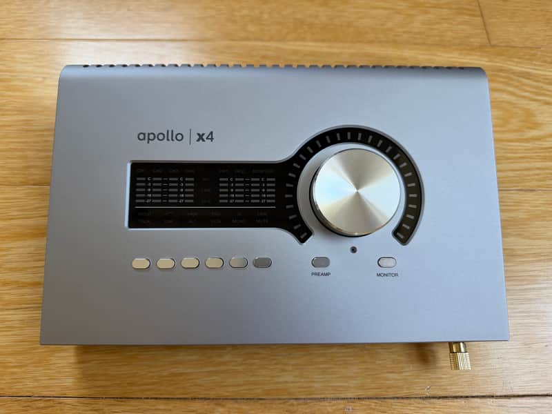 Universal Audio Apollo x4 Gen 2 Thunderbolt Audio Interface 2024 - Present - Silver image 1