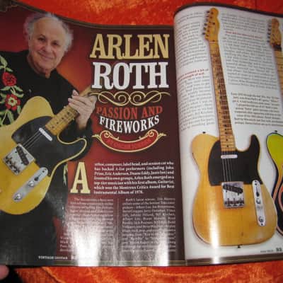 Vintage Guitar Magazine From June 2019 Arlen Roth Issue image 5
