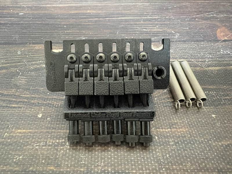 80s Jackson JT-6 Floyd Rose Licensed Bridge Tremolo Black image 1
