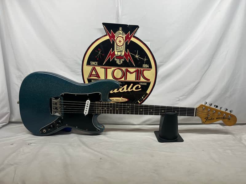 Fender MusicMaster music master Re-fin'd Electric Guitar image 1