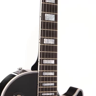 Gibson Custom Shop Les Paul Custom Made 2 Measure Ebony with Double Classic White Pickups 2024 image 7