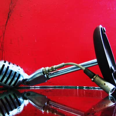 Vintage 1950's Electro-Voice 950 Cardax Crystal Microphone Hi Z w accessories image 13