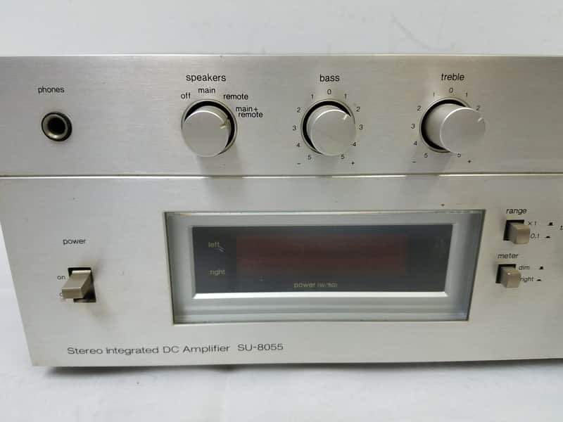 【GO-1716】Technics インテグレーテッドアンプ SU-8055 Technics/Panasonic SU-8055 Specs Technics/Panasonic