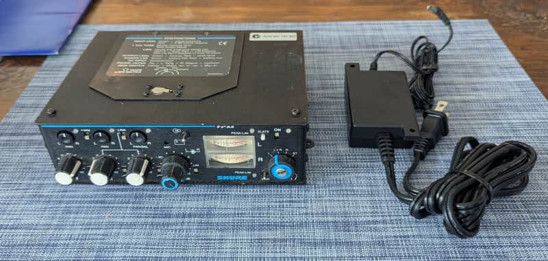 Shure FP33 Portable 3-Channel Remote Stereo Mixer 2010s - Black image 1