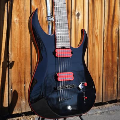 DIAMOND SERIES Sunset-7 Red Dawn Gloss Black 7-String (New for  2025) image 7